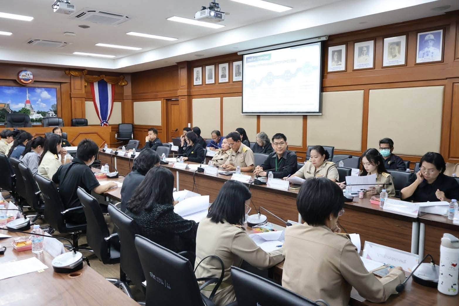 พช.บางบ่อ เข้าร่วมประชุมคณะกรรมการประสานและขับเคลื่อนนโยบายสานพลังประชารัฐจังหวัดสมุทรปราการ และคณะทำงานสนับสนุนการขับเคลื่อนการพัฒนาเศรษฐกิจฐานรากและประชารัฐ จังหวัดสมุทรปราการ ครั้งที่ 3/2569